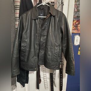 Gap Men’s Leather Jacket